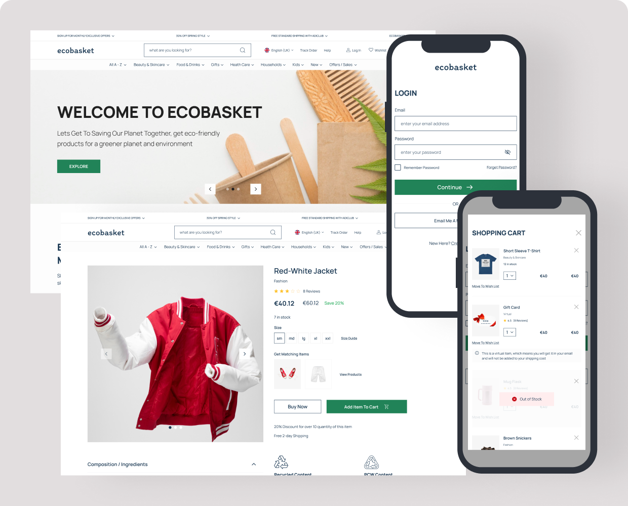 Ecobasket E-commerce